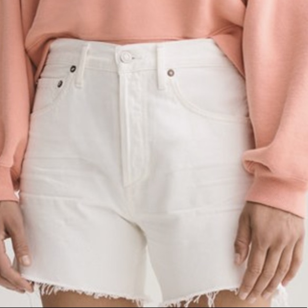 Agolde Reese Cutoffs